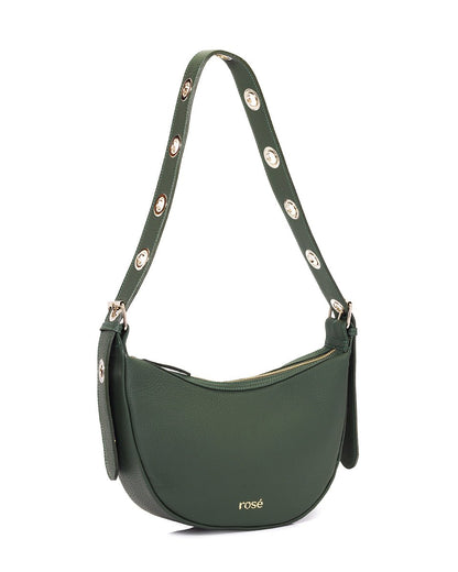 Green Leather Handbag BARBIE