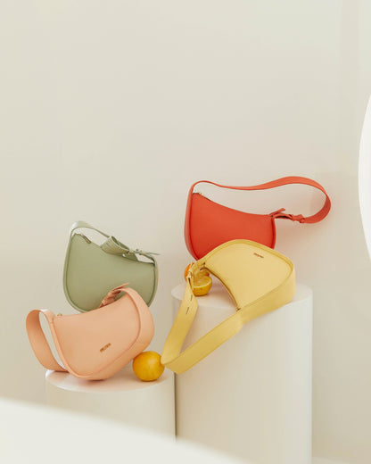 Acqua Green Leather Handbag KUK