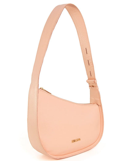 Peach Leather Handbag KUK