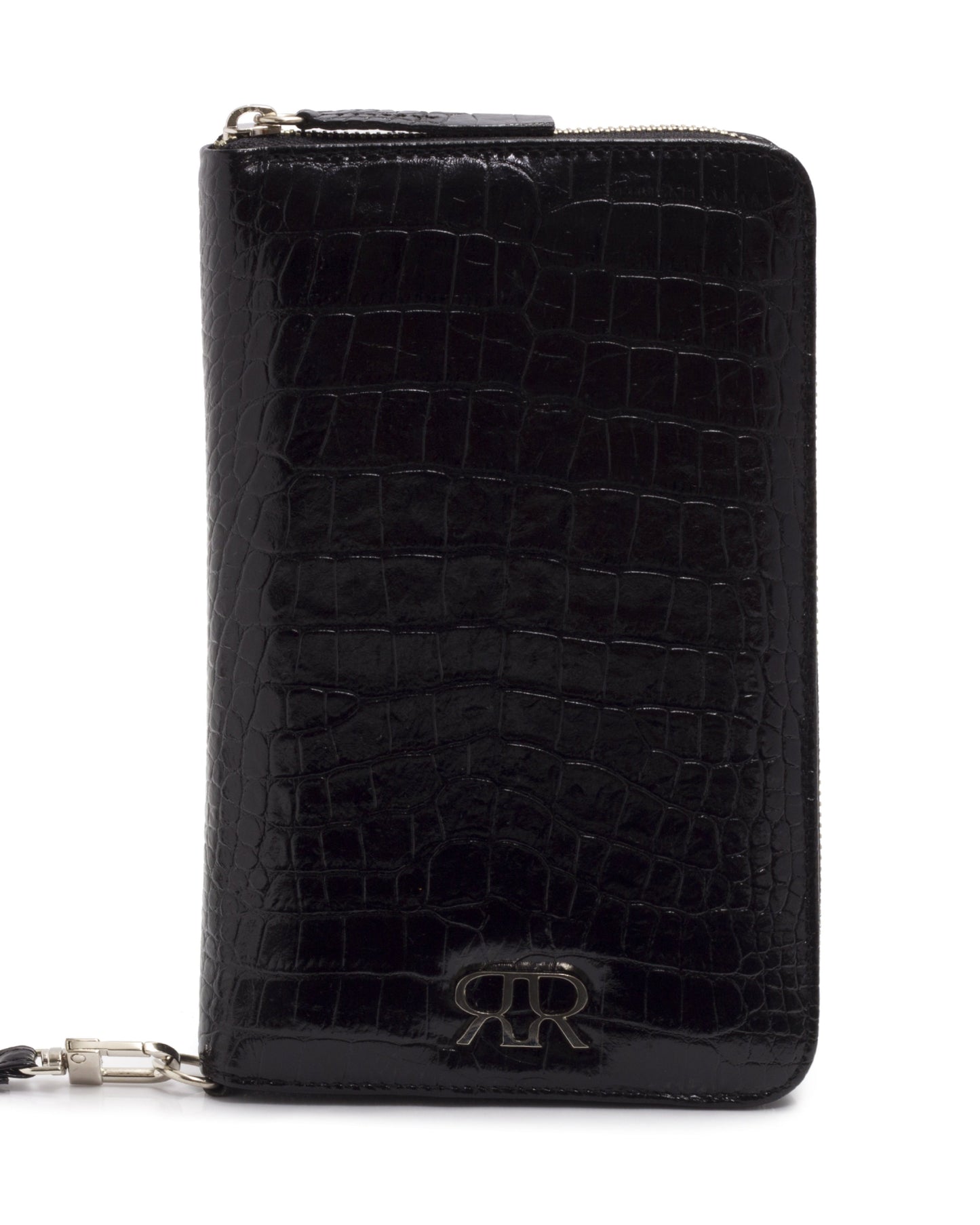 Black Leather Document Holder GINEVRA