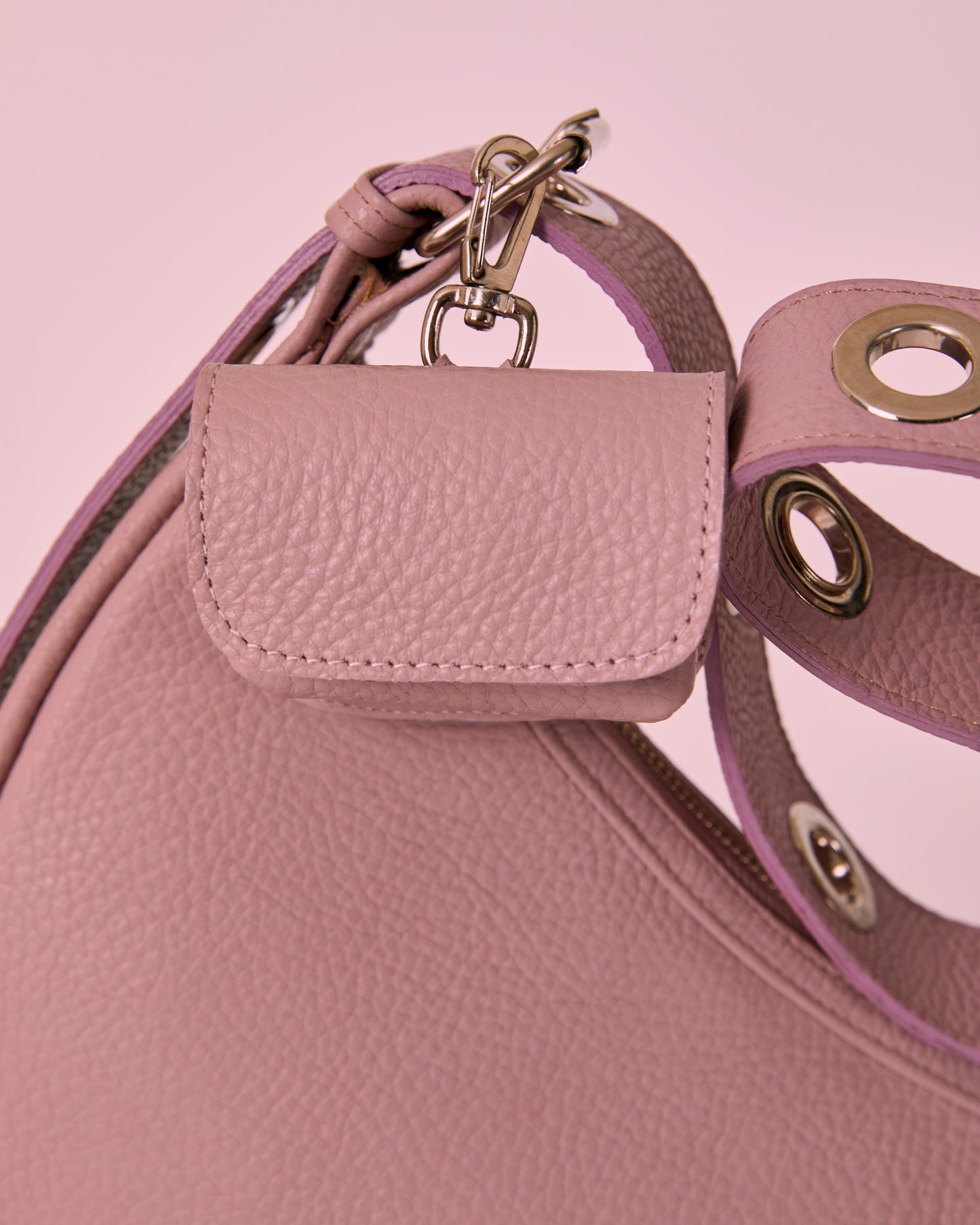 Pink Leather Handbag BARBIE